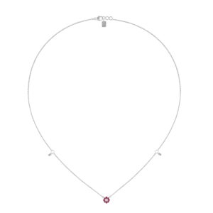 Flower Ruby & Diamond Choker